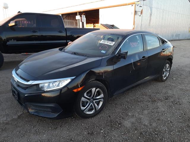 Photo 2 from auction – 2018 HONDA CIVIC LX with VIN 2HGFC2F57JH605972