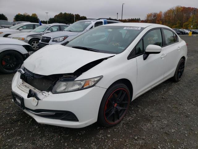 Photo 2 from auction – 2014 HONDA CIVIC LX with VIN 19XFB2F51EE209667