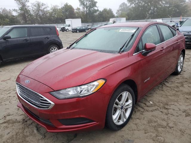 Photo 2 from auction – 2018 FORD FUSION SE with VIN 3FA6P0LU6JR208640