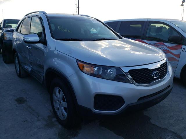 KIA SORENTO LX 2013 with VIN 5XYKT4A28DG403733 - Photo from auction