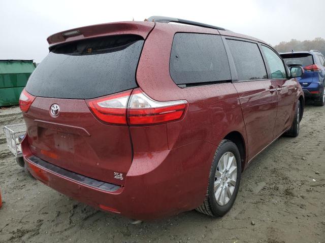 Photo 4 from auction – 2017 TOYOTA SIENNA XLE with VIN 5TDDZ3DCXHS169352