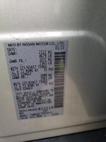 Photo 10 from auction – 2015 NISSAN ROGUE S with VIN 5N1AT2MVXFC823518