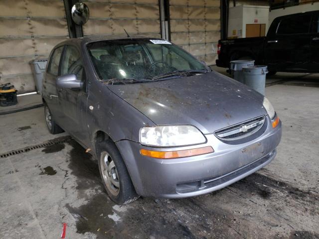 CHEVROLET AVEO BASE 2008 with VIN KL1TD66628B084409 - Photo from auction