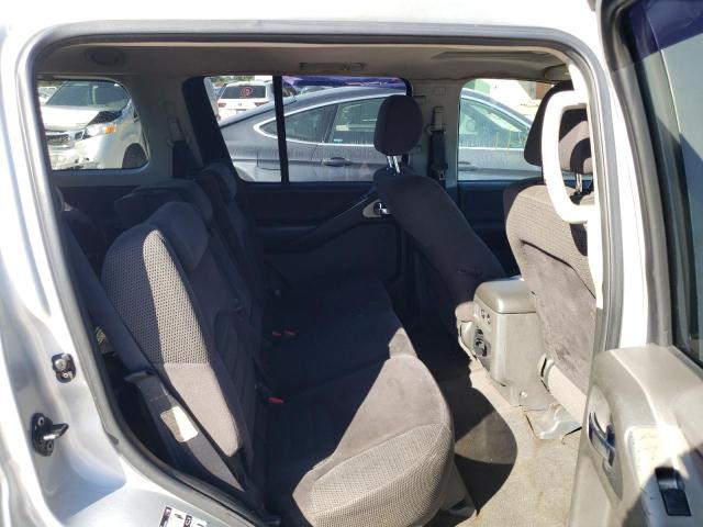 Photo 6 from auction – 2006 NISSAN PATHFINDER with VIN 5N1AR18U76C601092