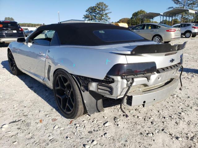 Photo 3 from auction – 2014 CHEVROLET CAMARO 2SS with VIN 2G1FK3DJ4E9238349