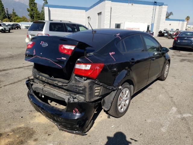 Photo 4 from auction – 2013 KIA RIO LX with VIN KNADM4A34D6099282