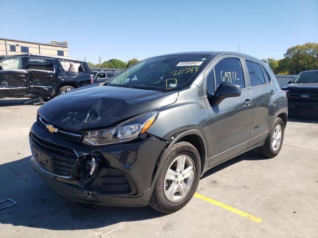 Photo 2 from auction – 2020 CHEVROLET TRAX LS with VIN 3GNCJKSB0LL211282