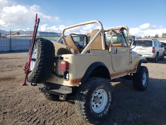 Photo 4 from auction – 1983 JEEP JEEP CJ7 with VIN 1JCCN87E4DT045931