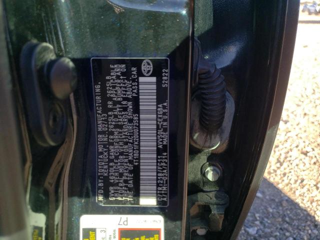 Photo 10 from auction – 2014 TOYOTA CAMRY L with VIN 4T1BF1FK4EU798231