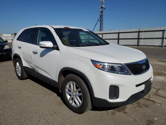 KIA SORENTO LX 2014 with VIN 5XYKT3A60EG510404 - Photo from auction