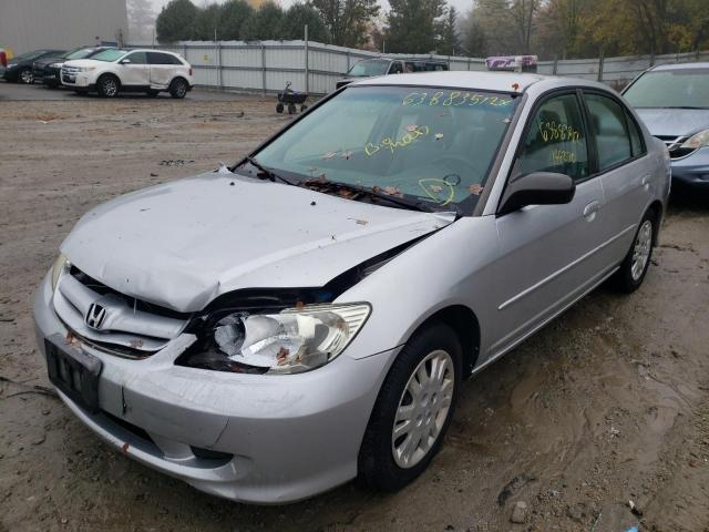 Photo 2 from auction – 2005 HONDA CIVIC LX with VIN 2HGES16555H523673