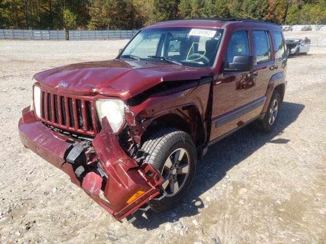 Photo 2 from auction – 2008 JEEP LIBERTY SP with VIN 1J8GP28K28W215957