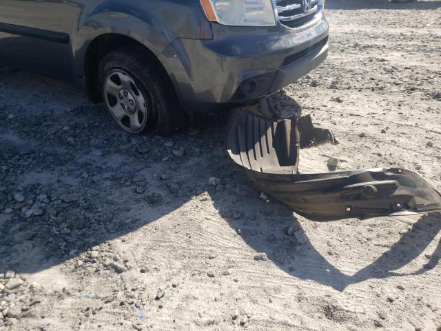 Photo 9 from auction – 2012 HONDA PILOT LX with VIN 5FNYF3H23CB019916