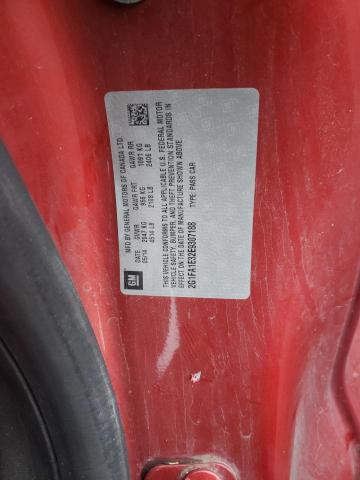Photo 10 from auction – 2014 CHEVROLET CAMARO LS with VIN 2G1FA1E32E9307188