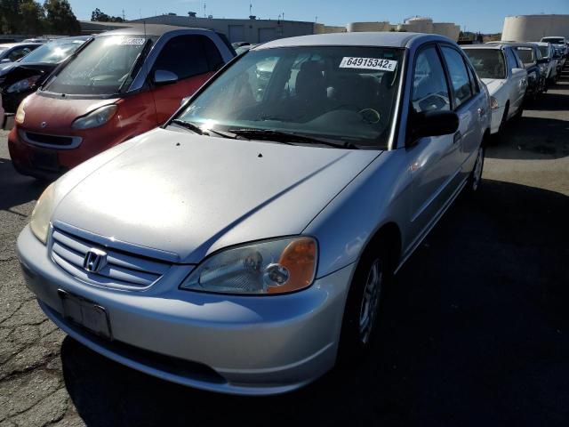 Photo 2 from auction – 2001 HONDA CIVIC with VIN 1HGES16581L019387