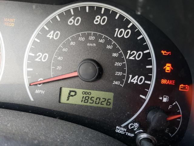 Photo 8 from auction – 2009 TOYOTA COROLLA BA with VIN 2T1BU40E59C117639