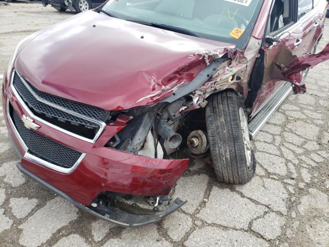 Photo 9 from auction – 2011 CHEVROLET TRAVERSE L with VIN 1GNKRGED0BJ337761