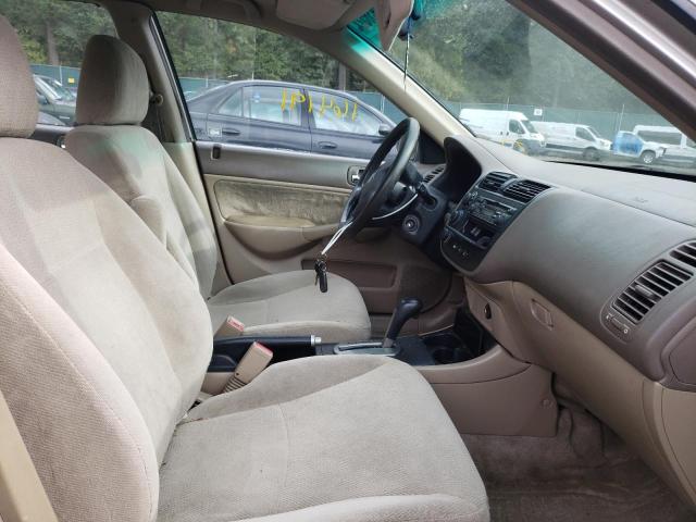 Photo 5 from auction – 2002 HONDA CIVIC EX with VIN 2HGES26792H558378