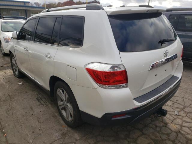 Photo 3 from auction – 2012 TOYOTA HIGHLANDER with VIN 5TDDK3EH5CS122835