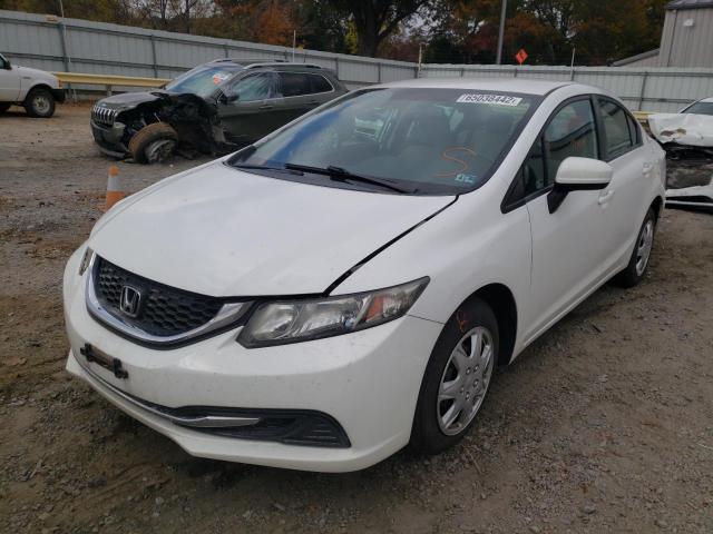 Photo 2 from auction – 2014 HONDA CIVIC LX with VIN 19XFB2F50EE010562