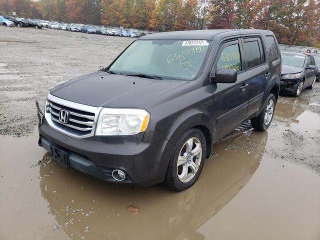 Photo 2 from auction – 2014 HONDA PILOT EX with VIN 5FNYF4H43EB053722