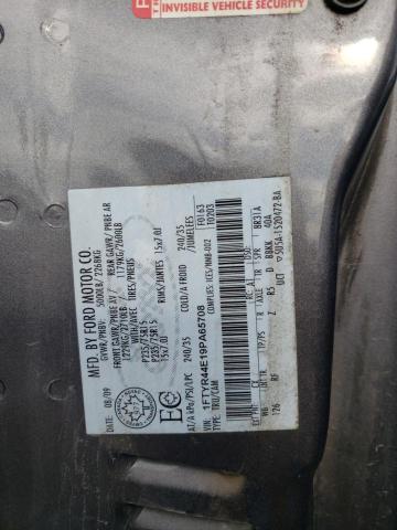 Photo 10 from auction – 2009 FORD RANGER SUP with VIN 1FTYR44E19PA65708