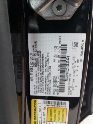 Photo 10 from auction – 2017 FORD FUSION SE with VIN 3FA6P0HD2HR139478