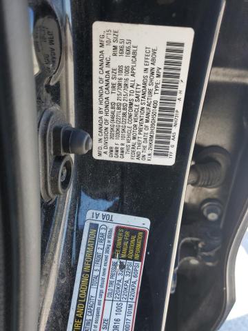 Photo 10 from auction – 2016 HONDA CR-V LX with VIN 2HKRM3H39GH501400