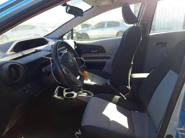 Photo 5 from auction – 2012 TOYOTA PRIUS C with VIN JTDKDTB33C1003012