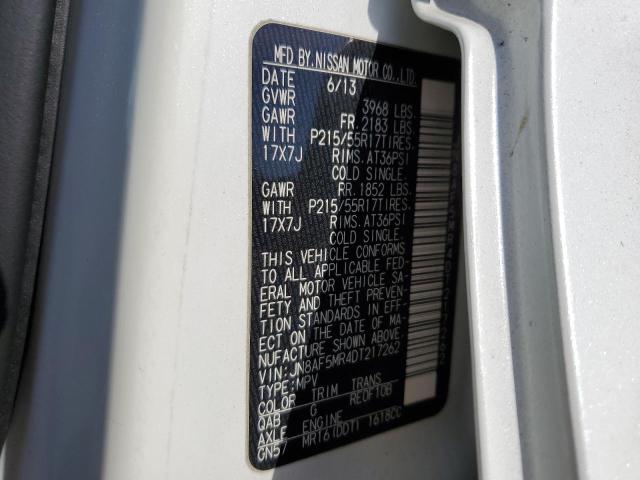 Photo 10 from auction – 2013 NISSAN JUKE S with VIN JN8AF5MR4DT217262
