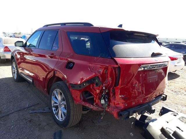 Photo 3 from auction – 2021 FORD EXPLORER X with VIN 1FMSK8DH0MGA10571