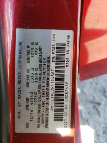 Zdjęcie 10 z aukcji – 2017 MAZDA 6 TOURING z VIN JM1GL1V57H1124367