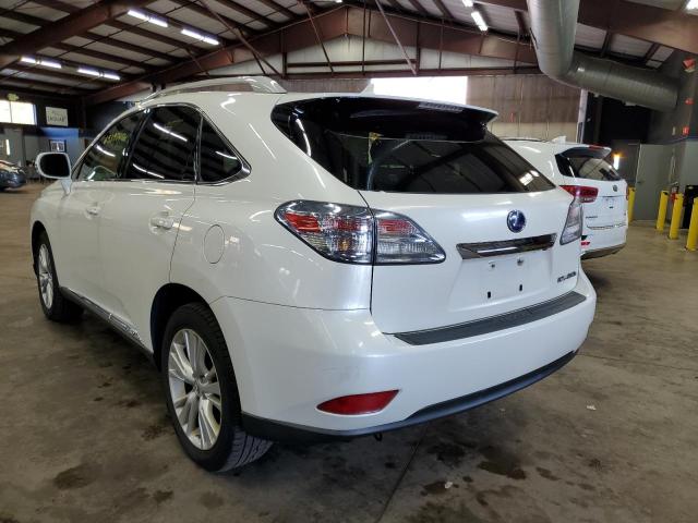 Photo 3 from auction – 2011 LEXUS RX 450 with VIN JTJBC1BA5B2033821