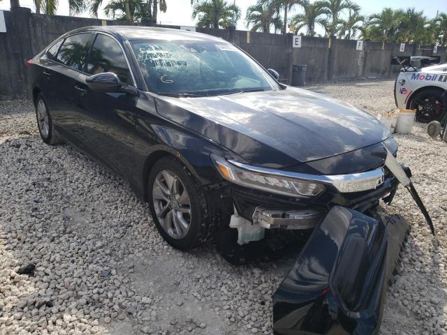 HONDA ACCORD LX 2018 with VIN 1HGCV1F10JA088792 - Photo from auction