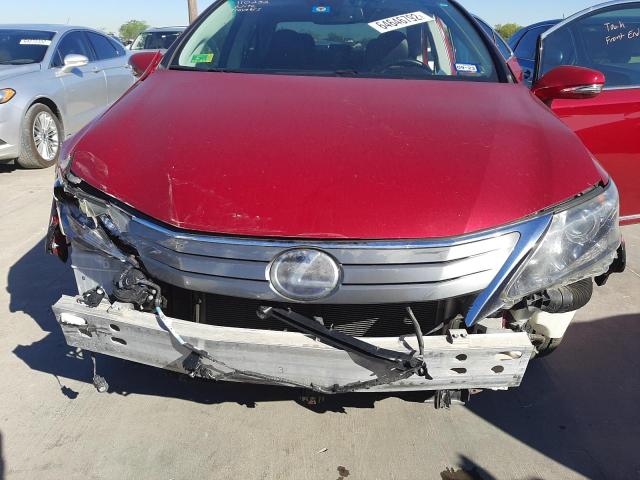 Photo 9 from auction – 2010 LEXUS HS 250H with VIN JTHBB1BA0A2012779