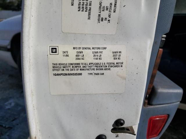 Photo 10 from auction – 1997 BUICK LESABRE CU with VIN 1G4HP52K4VH535380