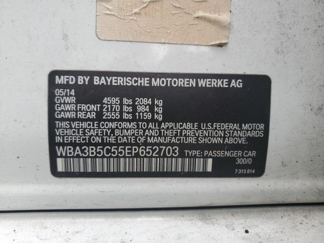 Photo 10 from auction – 2014 BMW 328 XI SUL with VIN WBA3B5C55EP652703
