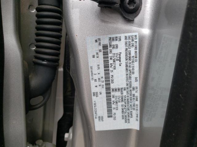 Photo 10 from auction – 2016 FORD FOCUS SE with VIN 1FADP3K27GL389585