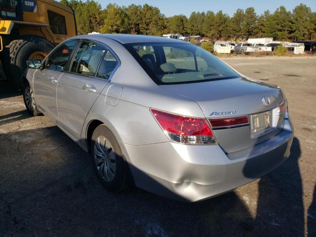 Photo 3 from auction – 2012 HONDA ACCORD LX with VIN 1HGCP2F30CA187519