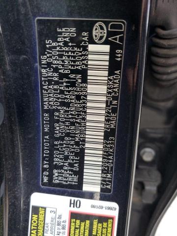 Photo 10 from auction – 2015 TOYOTA COROLLA L with VIN 2T1BURHE3FC337908