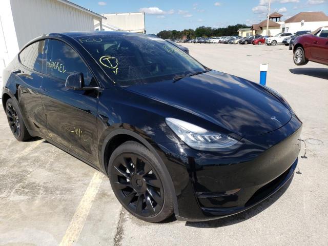 TESLA MODEL Y 2021 with VIN 5YJYGDEE9MF172920 - Photo from auction