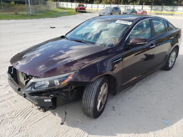 Photo 2 from auction – 2015 KIA OPTIMA LX with VIN 5XXGM4A78FG493665