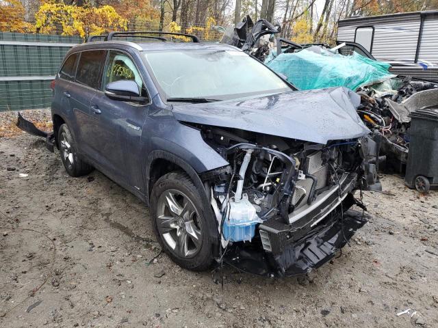 TOYOTA HIGHLANDER 2019 with VIN 5TDDGRFH9KS070448 - Photo from auction