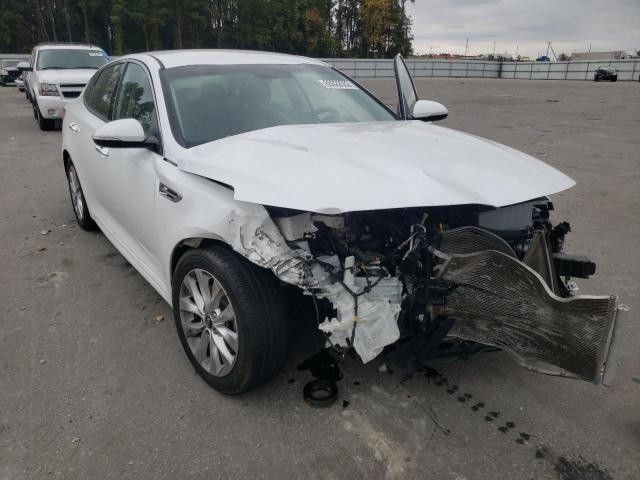 KIA OPTIMA EX 2016 with VIN 5XXGU4L30GG087293 - Photo from auction