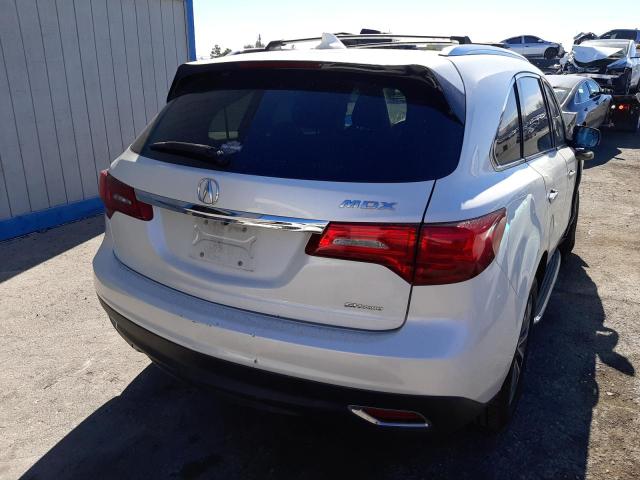 Photo 4 from auction – 2015 ACURA MDX TECHNO with VIN 5FRYD4H42FB005862