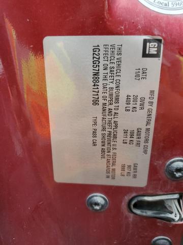 Photo 10 from auction – 2008 PONTIAC G6 BASE with VIN 1G2ZG57N884171766