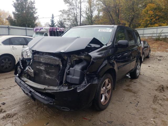 Photo 2 from auction – 2013 HONDA PILOT EXL with VIN 5FNYF4H56DB019698