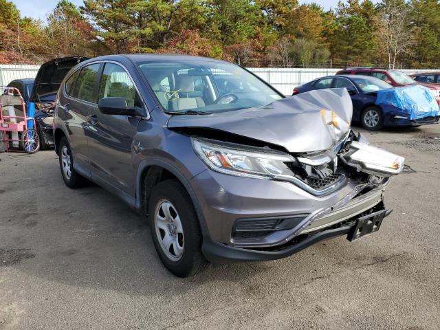 HONDA CR-V LX 2016 with VIN 2HKRM4H38GH655327 - Photo from auction