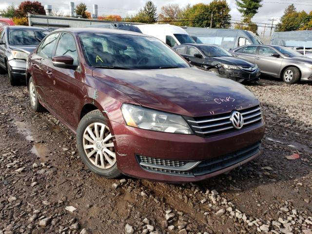 VOLKSWAGEN PASSAT S 2014 with VIN 1VWAP7A31EC009598 - Photo from auction