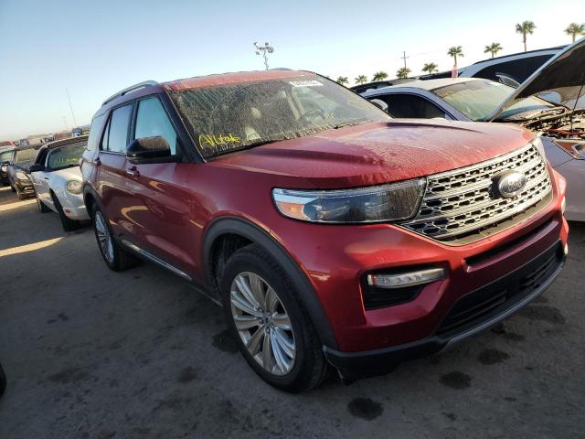 FORD EXPLORER L 2020 with VIN 1FMSK7FHXLGC07205 - Photo from auction